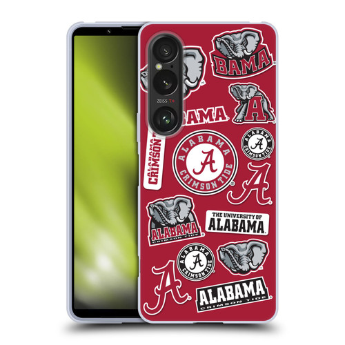 University Of Alabama UA The University Of Alabama Art Collage Soft Gel Case for Sony Xperia 1 VI 5G