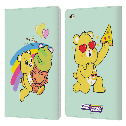 Care Bears Sweet And Savory Funshine Ice Cream Leather Book Wallet Case Cover For Apple iPad mini 4