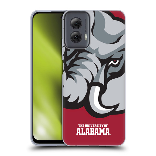 University Of Alabama UA The University Of Alabama Oversized Icon Soft Gel Case for Motorola Moto G Power (2024)