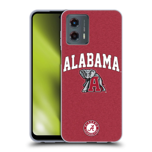 University Of Alabama UA The University Of Alabama Campus Logotype Soft Gel Case for Motorola Moto G (2023)