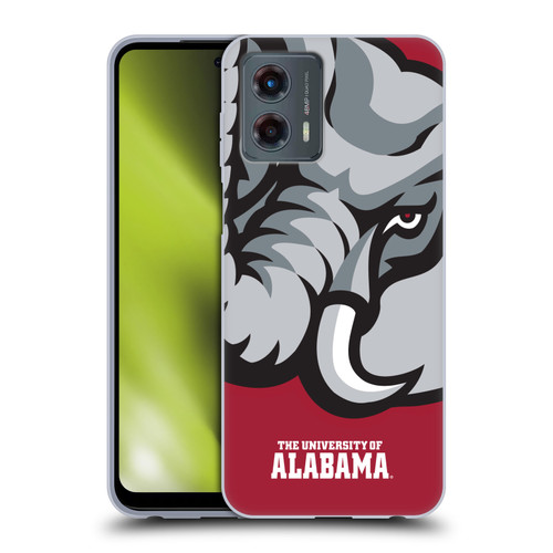University Of Alabama UA The University Of Alabama Oversized Icon Soft Gel Case for Motorola Moto G (2023)