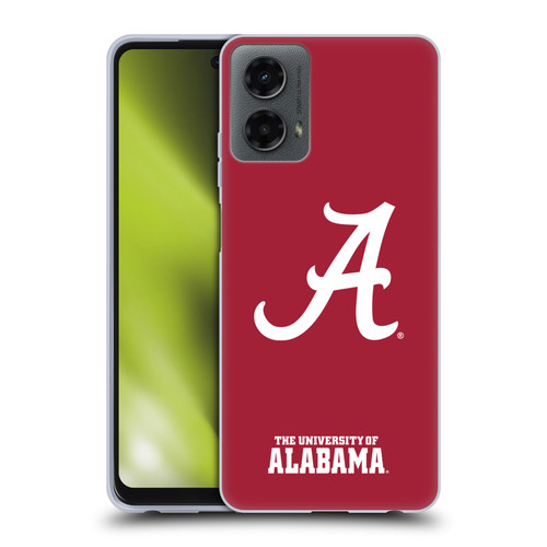 University Of Alabama UA The University Of Alabama Plain Soft Gel Case for Motorola Moto G (2024)