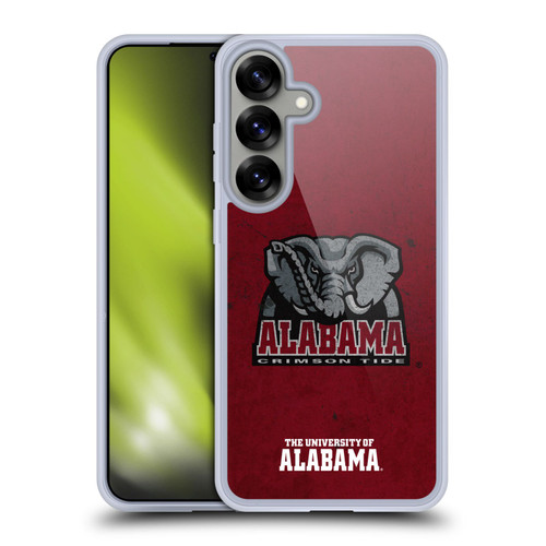 University Of Alabama UA The University Of Alabama Distressed Soft Gel Case for Samsung Galaxy S25+
