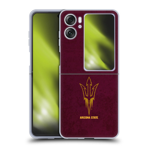Arizona State University ASU Arizona State University Distressed Look Soft Gel Case for OPPO Find N2 Flip