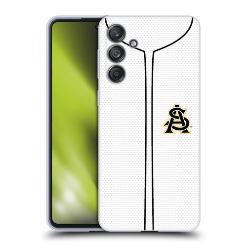 Arizona State University ASU Arizona State University Baseball Jersey Soft Gel Case for Samsung Galaxy M55 5G