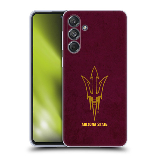 Arizona State University ASU Arizona State University Distressed Look Soft Gel Case for Samsung Galaxy M55 5G