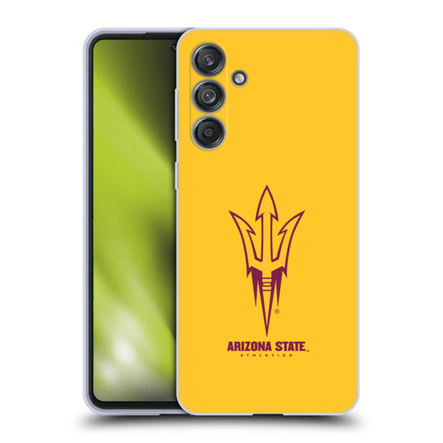 Arizona State University ASU Arizona State University Plain Soft Gel Case for Samsung Galaxy M55 5G