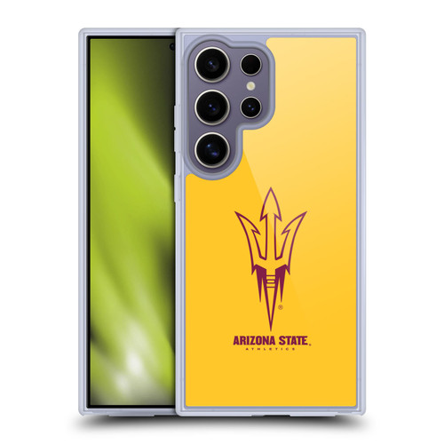 Arizona State University ASU Arizona State University Plain Soft Gel Case for Samsung Galaxy S25 Ultra