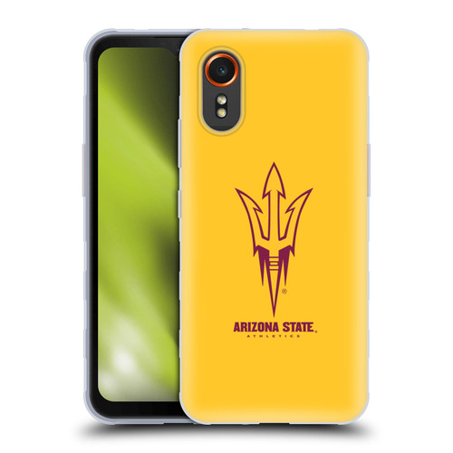 Arizona State University ASU Arizona State University Plain Soft Gel Case for Samsung Galaxy Xcover7 5G