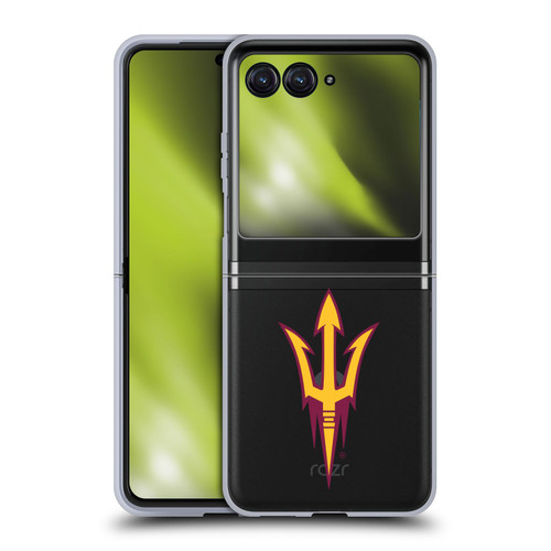 Arizona State University ASU Arizona State Art Logo Soft Gel Case for Motorola Razr 40 Ultra / Razr+ 2023