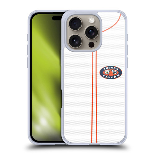 Auburn University AU Auburn University Baseball Jersey Soft Gel Case for Apple iPhone 16 Pro