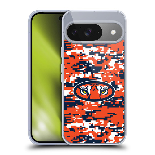 Auburn University AU Auburn University Digital Camouflage Soft Gel Case for Google Pixel 9 / Pixel 9 Pro