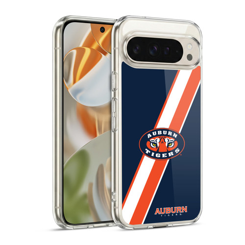 Auburn University AU Auburn University Stripes Soft Gel Case for Google Pixel 9 / Pixel 9 Pro