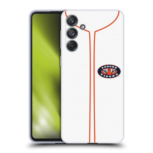 Auburn University AU Auburn University Baseball Jersey Soft Gel Case for Samsung Galaxy M55 5G