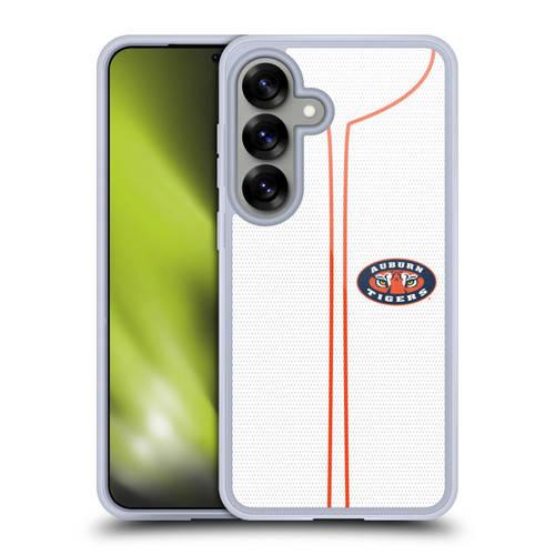 Auburn University AU Auburn University Baseball Jersey Soft Gel Case for Samsung Galaxy S25