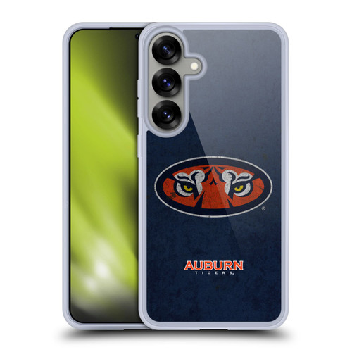 Auburn University AU Auburn University Distressed Look Soft Gel Case for Samsung Galaxy S25+