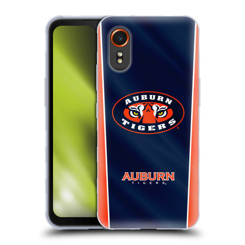 Auburn University AU Auburn University Banner Soft Gel Case for Samsung Galaxy Xcover7 5G