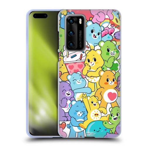 Care Bears Sweet And Savory Character Pattern Soft Gel Case for Huawei P40 5G