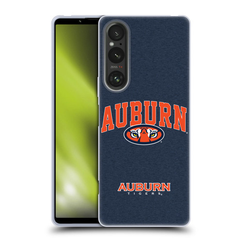 Auburn University AU Auburn University Campus Logotype Soft Gel Case for Sony Xperia 1 V 5G