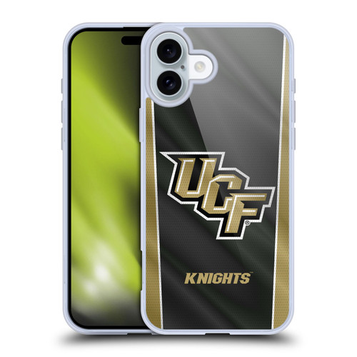 University Of Central Florida UCF University Of Central Florida Banner Soft Gel Case for Apple iPhone 16 Plus