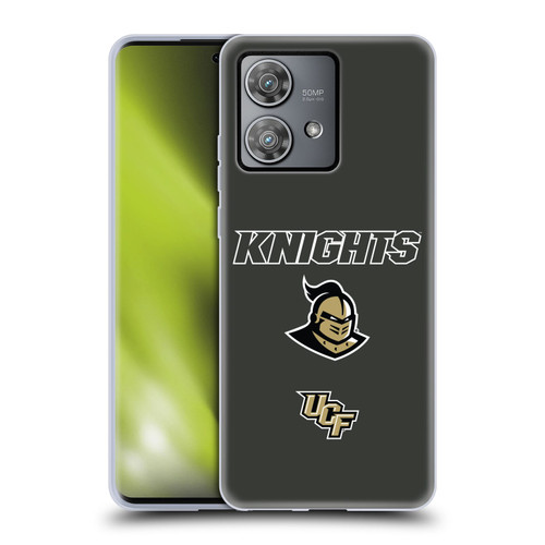 University Of Central Florida UCF University Of Central Florida Logo Soft Gel Case for Motorola Edge 40 Neo 5G