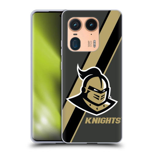 University Of Central Florida UCF University Of Central Florida Stripes Soft Gel Case for Motorola Edge 50 Ultra/X50 Ultra