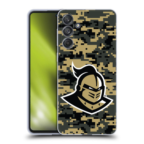 University Of Central Florida UCF University Of Central Florida Digital Camouflage Soft Gel Case for Samsung Galaxy M55 5G
