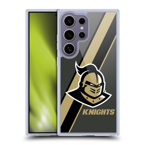 University Of Central Florida UCF University Of Central Florida Stripes Soft Gel Case for Samsung Galaxy S25 Ultra