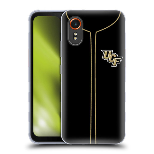 University Of Central Florida UCF University Of Central Florida Baseball Jersey Soft Gel Case for Samsung Galaxy Xcover7 5G