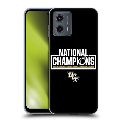 University Of Central Florida UCF 2 National Champions 1 Soft Gel Case for Motorola Moto G (2023)