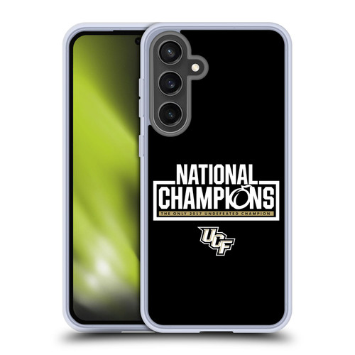 University Of Central Florida UCF 2 National Champions 1 Soft Gel Case for Samsung Galaxy S24 FE