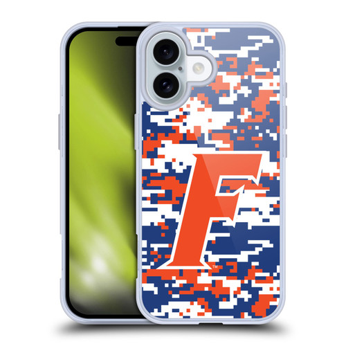 University Of Florida UF University Of Florida Digital Camouflage Soft Gel Case for Apple iPhone 16
