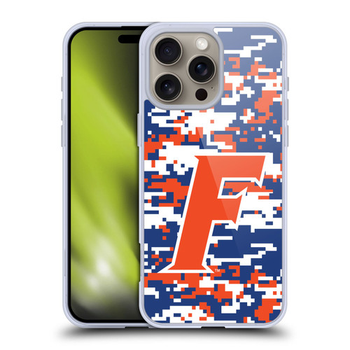 University Of Florida UF University Of Florida Digital Camouflage Soft Gel Case for Apple iPhone 16 Pro Max