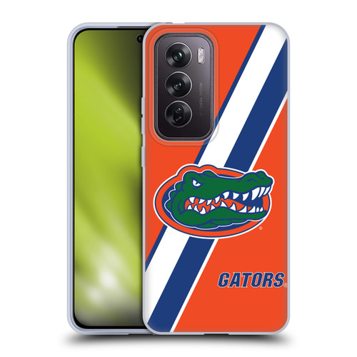 University Of Florida UF University Of Florida Stripes Soft Gel Case for OPPO Reno12 Pro 5G