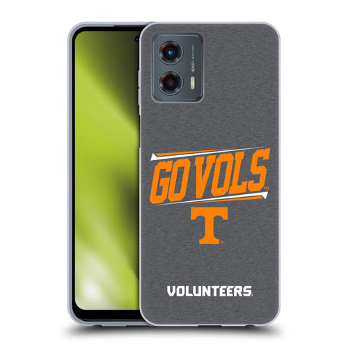 University Of Tennessee UTK University Of Tennessee Knoxville Double Bar Soft Gel Case for Motorola Moto G (2023)