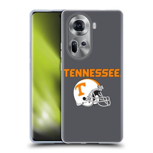 University Of Tennessee UTK University Of Tennessee Knoxville Helmet Logotype Soft Gel Case for OPPO Reno11