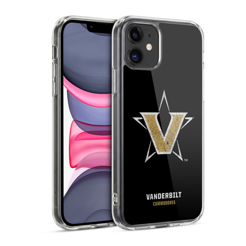 Vanderbilt University Vandy Vanderbilt University Distressed Look Soft Gel Case for Apple iPhone 11