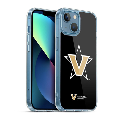 Vanderbilt University Vandy Vanderbilt University Plain Soft Gel Case for Apple iPhone 13 Mini & MagSafe