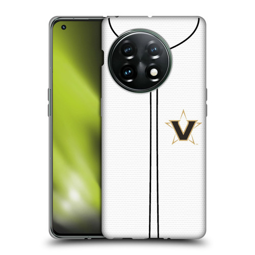 Vanderbilt University Vandy Vanderbilt University Baseball Jersey Soft Gel Case for OnePlus 11 5G