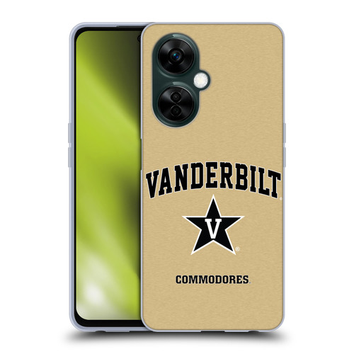 Vanderbilt University Vandy Vanderbilt University Campus Logotype Soft Gel Case for OnePlus Nord N30