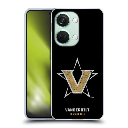 Vanderbilt University Vandy Vanderbilt University Distressed Look Soft Gel Case for OnePlus Nord 3 5G