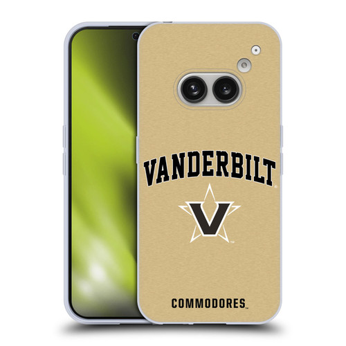 Vanderbilt University Vandy Vanderbilt University Campus Logotype Soft Gel Case for Nothing Phone (2a)