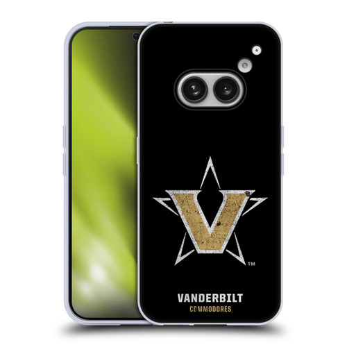 Vanderbilt University Vandy Vanderbilt University Distressed Look Soft Gel Case for Nothing Phone (2a)