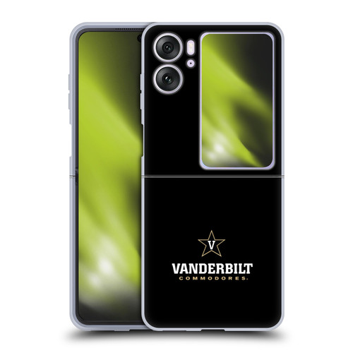 Vanderbilt University Vandy Vanderbilt University Logotype Soft Gel Case for OPPO Find N2 Flip