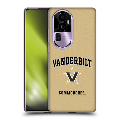 Vanderbilt University Vandy Vanderbilt University Campus Logotype Soft Gel Case for OPPO Reno10 Pro+