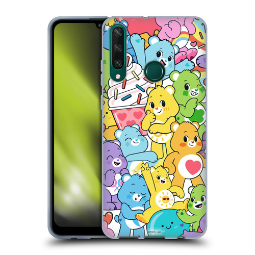 Care Bears Sweet And Savory Character Pattern Soft Gel Case for Huawei Y6p