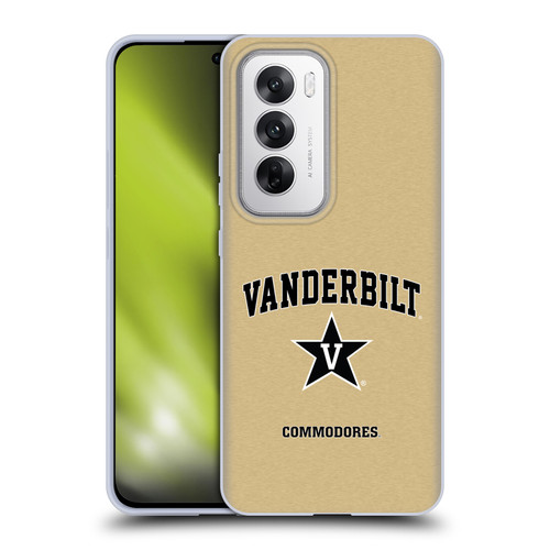 Vanderbilt University Vandy Vanderbilt University Campus Logotype Soft Gel Case for OPPO Reno12 5G