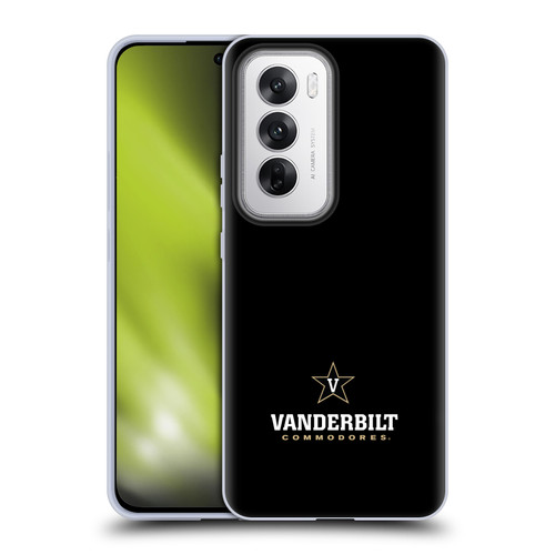 Vanderbilt University Vandy Vanderbilt University Logotype Soft Gel Case for OPPO Reno12 5G