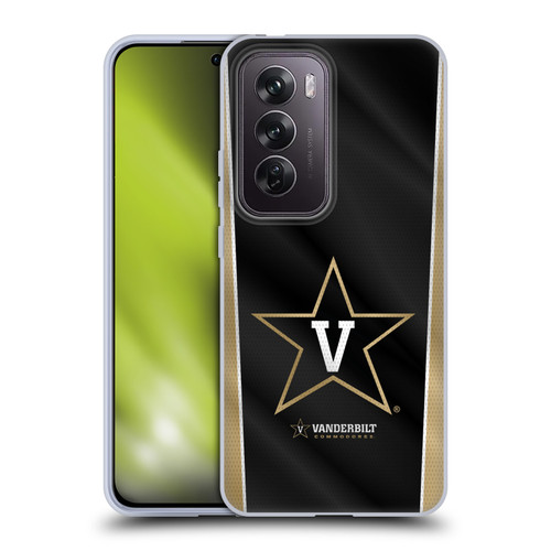Vanderbilt University Vandy Vanderbilt University Banner Soft Gel Case for OPPO Reno12 Pro 5G