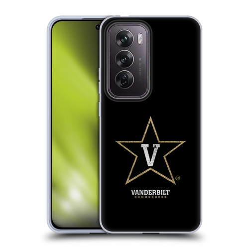 Vanderbilt University Vandy Vanderbilt University Distressed Look Soft Gel Case for OPPO Reno12 Pro 5G